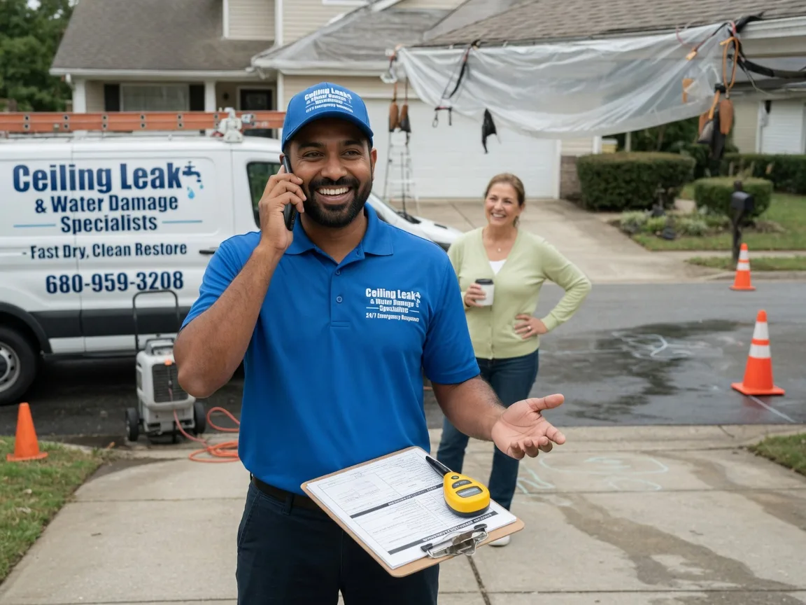 Ceiling Leak Cleanup Rolling Hills, WY FAQs